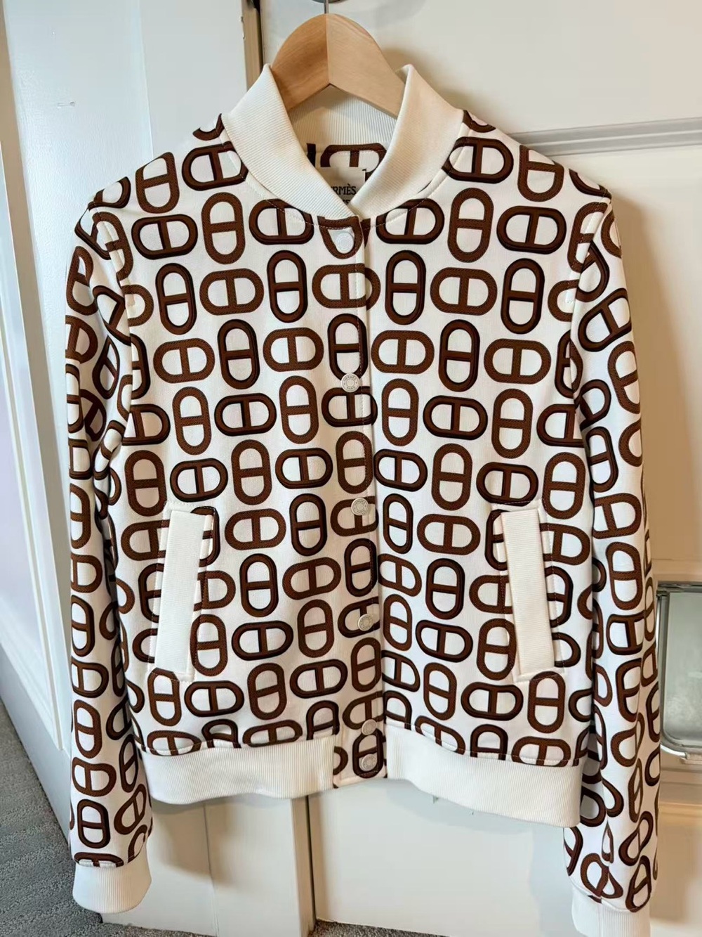 hermes bomber jacket